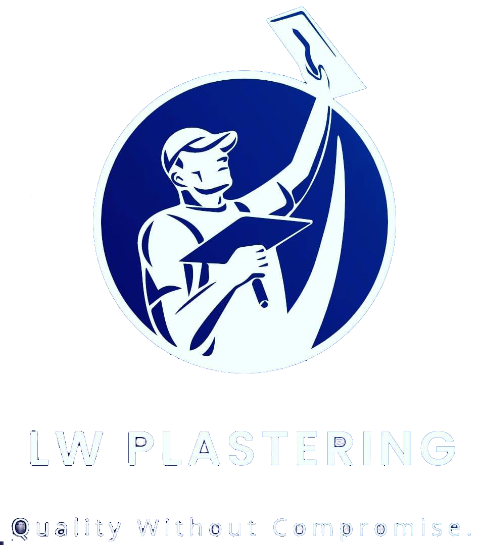 L W Plastering logo